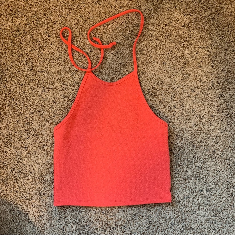 halter crop top